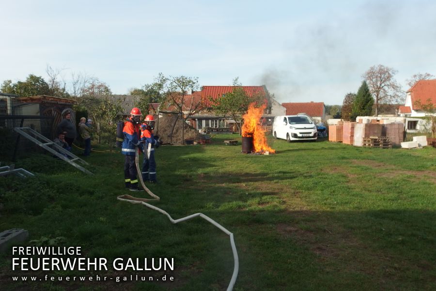 Berufsfeuerwehr-Wochenende unserer Jugendfeuerwehr